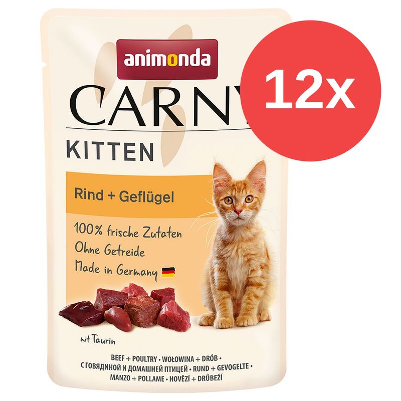 animonda Carny Kitten 12 x 85 g en bolsitas