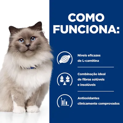 Como funciona: Níveis eficazes de L-carnitina, combinação ideal de fibras solúveis e insolúveis, antioxidantes clinicamente comprovados.