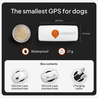 Weenect Pet GPS Tracker XS dla psów Weenect Pet GPS Tracker XS dla psów