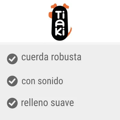 Tiaki. cuerda robusta, con sonido, relleno suave