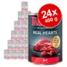 Rocco Real Hearts -säästöpakkaus 24 x 400 g