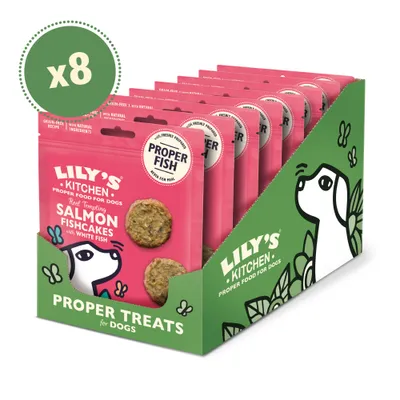 Lily's Kitchen Reel Tempting Salmon Fishcakes with White Fish - 70g Lily's Kitchen Reel Tempting Salmon Fishcakes with White Fish - 70g