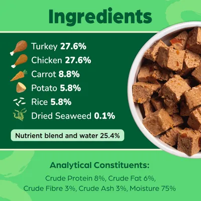 Naturediet Feel Good Senior Lite - Turkey & Chicken - 18 x 390g Naturediet Feel Good Senior Lite - Turkey & Chicken - 18 x 390g
