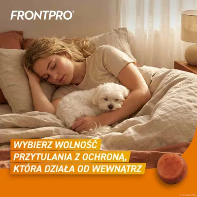FRONTPRO® tabletki na pchły i kleszcze, dla psów od 2 do 4 kg