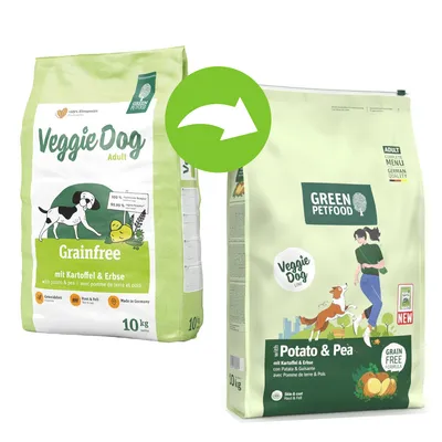 Green Petfood VeggieDog Grainfree Kartoffel & Erbse