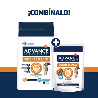 Advance Veterinary Diets Cat Weight Balance comida húmeda para gatos Advance Veterinary Diets Cat Weight Balance comida húmeda para gatos