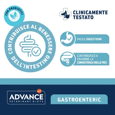 Advance Veterinary Diets Dog Gastroenteric Mini umido cane