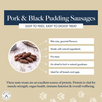 Hollings Pork & Black Pudding Bite-Size Sausages