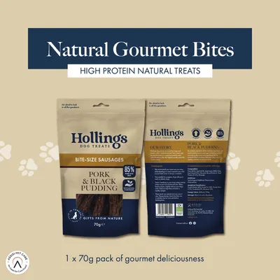 Hollings Pork & Black Pudding Bite-Size Sausages