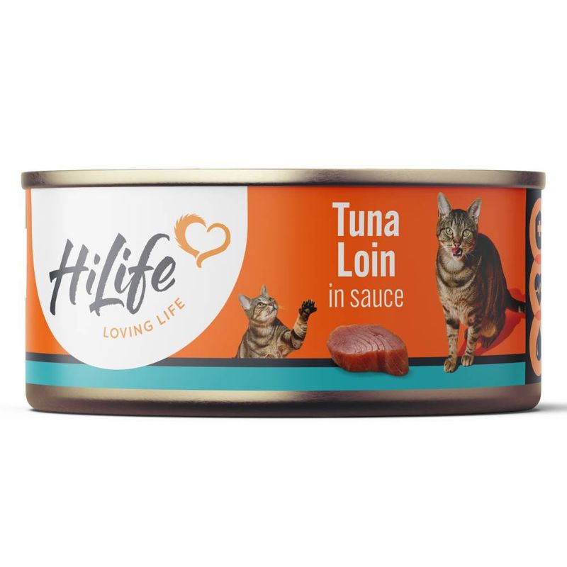 HiLife Hilife Loin Adult Wet Cat Food pet food packaging