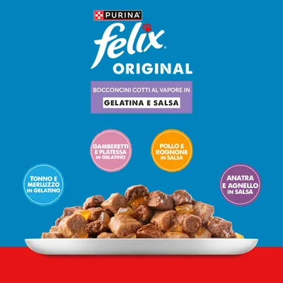 Megapack Felix Classic in buste 120 x 85 g - Carne & Pesce Megapack Felix Classic in buste 120 x 85 g - Carne & Pesce