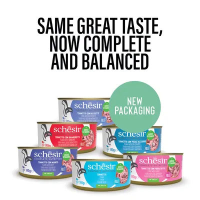 Schesir Complete Nutrition Fillet in Jelly 6 x 140g