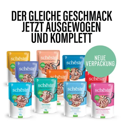 Schesir Complete Nutrition Filet in Gelee 6 x 85 g