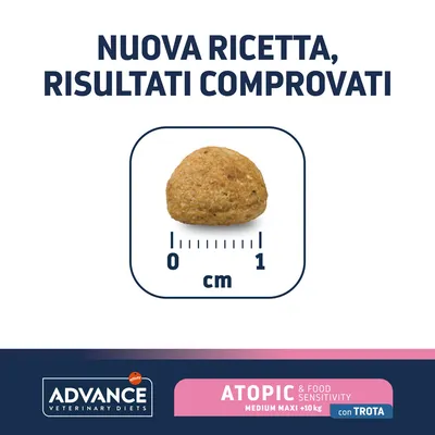 Advance Veterinary Diets Atopic con Trota Crocchette per cane Advance Veterinary Diets Atopic con Trota Crocchette per cane