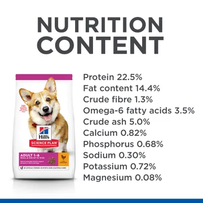 Hill’s Science Plan Adult 1-6 Small & Mini with Chicken