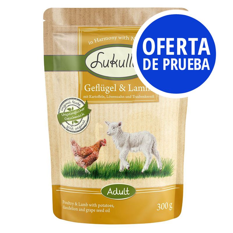 Oferta de prueba Lukullus bolsitas 6 x 300 g