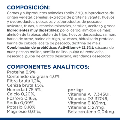 Hill's Prescription Diet Gastrointestinal Biome con pollo sobres para gatos