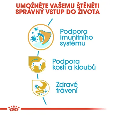 Podpora imunitního systému, podpora kostí a kloubů, zdravé trávení. Umožněte vašemu štěněti správný vstup do života.