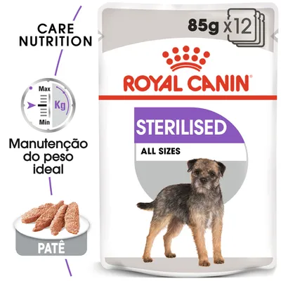 Royal Canin Sterilised mousse comida húmida para cães