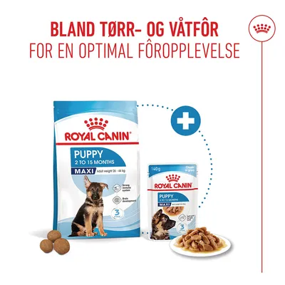 Royal Canin Maxi Puppy i saus Royal Canin Maxi Puppy i saus