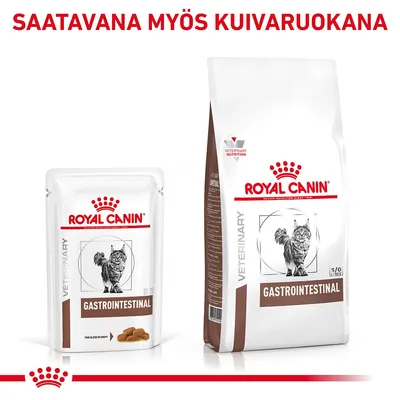 Royal Canin Veterinary Feline Gastrointestinal kastikkeessa