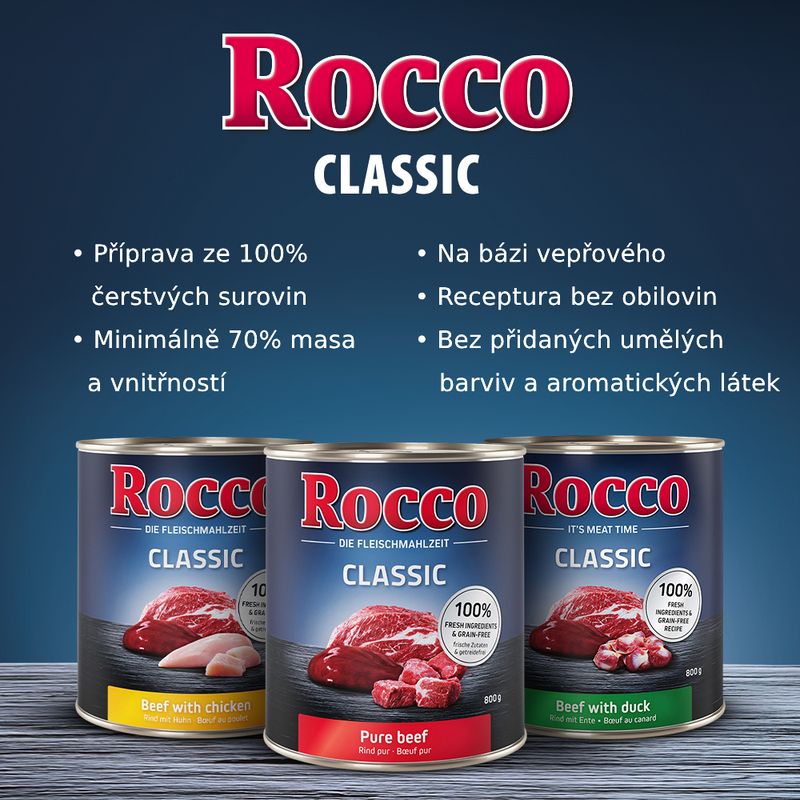 Rocco Classic Pork 24 x 400g - výhodné balení