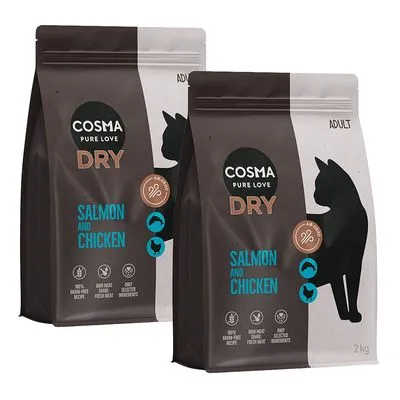 Cosma Air-Dried Droogvoer Zalm & Kip