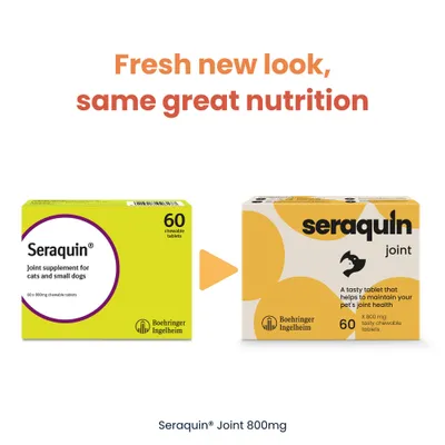 Seraquin Joint Tablets for Cats & Dogs 800mg