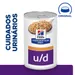 Hill's Prescription Diet u/d Urinary Care latas para cães
