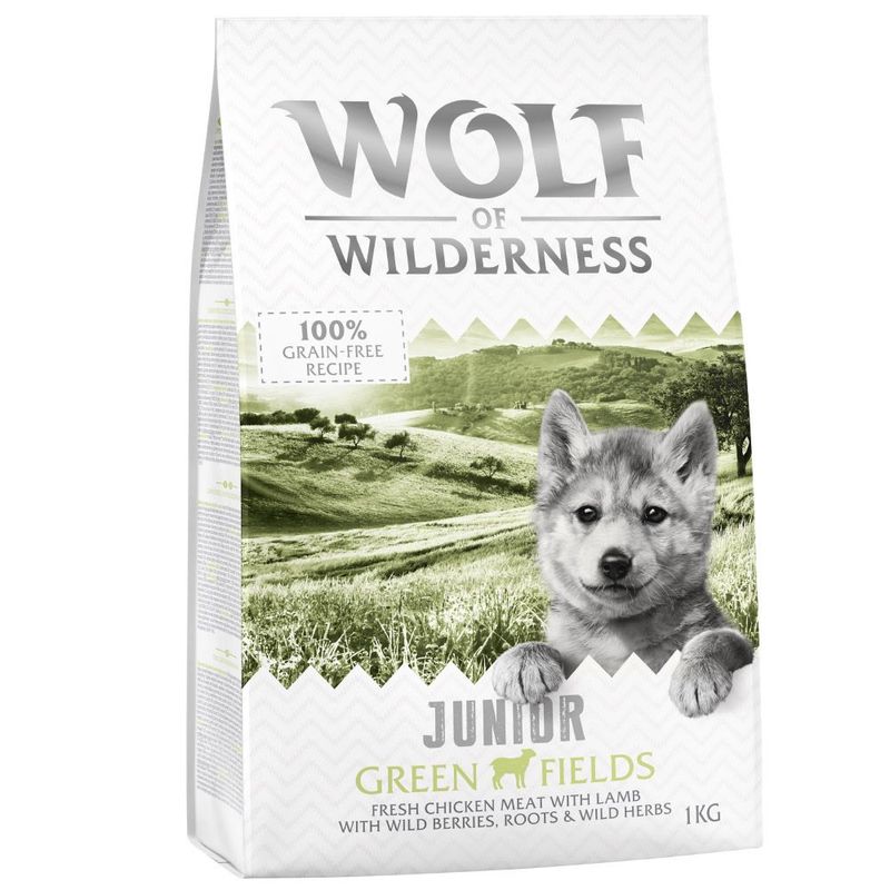 Lot mixte Little Wolf of Wilderness Junior 2 x 1 kg pour chiot