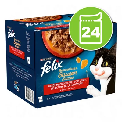 Felix Sensations Sauce Surprise 24 x 85 g pour chat