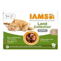 IAMS Advanced Nutrition Adult Land Mix in Sauce
