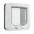 Grijs / Wit - SureFlap Microchip Kattenluik