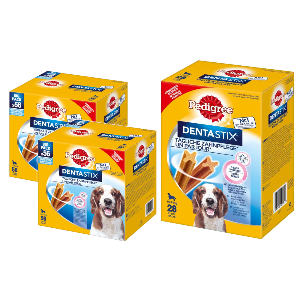 

Pedigree DentaStix 140 uds. em promoção: 112 + 28 grátis! - Cães de porte médio (140 uds.)