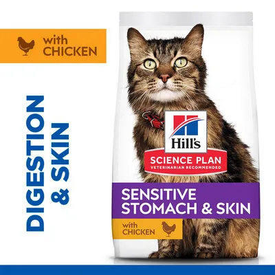 Hill's Science Plan Sensitive Stomach & Skin Adult 1+ with Chicken - 7kg