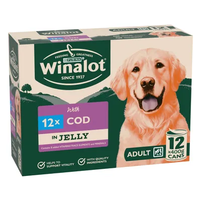 Winalot Classics in Jelly 12 x 400g - Cod
