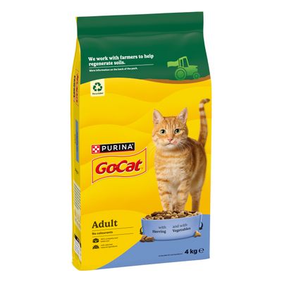 Go-Cat Adult with Herring & Vegetables 4kg