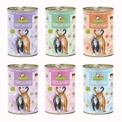 GranataPet DeliCatessen Probierpakete 6 x 400 g - Probierpaket 1 GranataPet DeliCatessen Probierpakete 6 x 400 g - Probierpaket 1