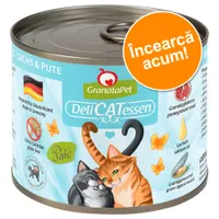 GranataPet DeliCatessen Pachet de testare 6 x 200 g - Pachet de testare III (fără pește)