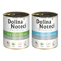 Dolina Noteci Premium, 24 x 800 g - Jagnięcina + dziczyzna