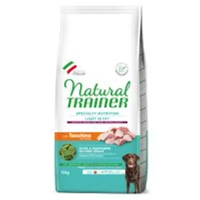 Natural Trainer Light in Fat Adult Medium & Maxi met kalkoen Natural Trainer Light in Fat Adult Medium & Maxi met kalkoen