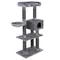 zooplus Exclusive Kratzbaum Nox dunkelgrau