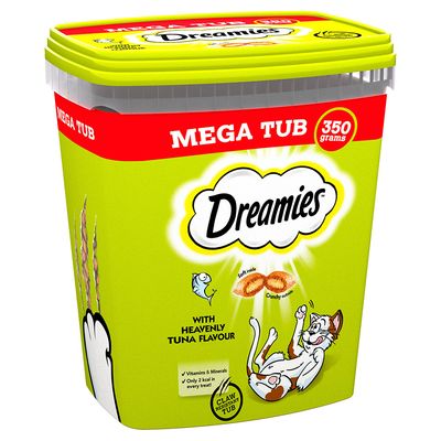 Dreamies Mega Tub Tuna (350g)