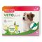 beaphar VETOpure Plant-Based Protection Flea Spot-On for Dogs (<15kg) 3 Pipettes