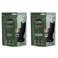 Cosma vegyes próbacsomag 2 x 400 g - Extruded kacsa + lazac