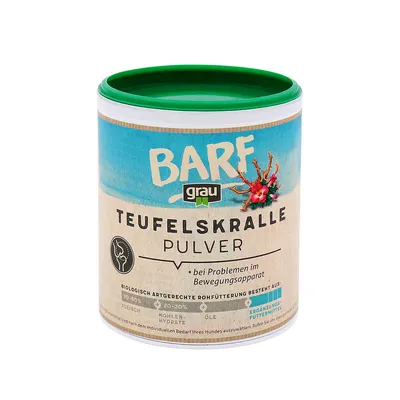 Griffe du diable en poudre GRAU pour chien - 300 g