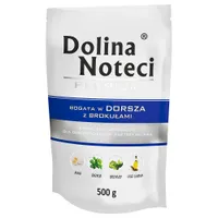 Dolina Noteci Premium in busta, 10 x 500 g - Merluzzo e broccoli