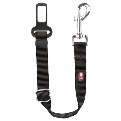 Laisse courte Trixie Friends on Tour pour la voiture - largeur de la sangle : 2 cm, longueur réglable : 30 - 45 cm