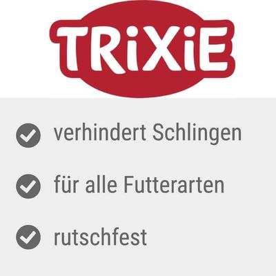 Trixie. Verhindert Schlingen, für alle Futterarten, rutschfest.