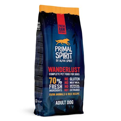 Primal Spirit 70 % Wanderlust pienso para perros 12 kg